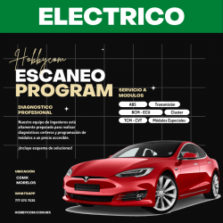 Escaneo y programación Vehiculos Electricos