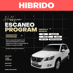 Escaneo y programación Vehiculos Hibridos