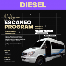 Escaneo y programación Vehiculos Diesel